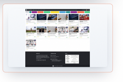 Courses Platform — project cover